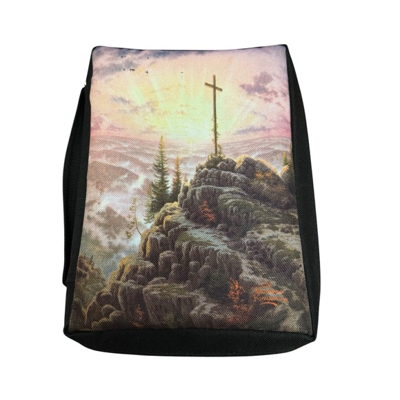 Gregg Bible Cover  1998  Thomas Kincades For God So Loved The World Artwork B72Q - Picture 1 of 11